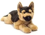 Teddy-Hermann - Sch&auml;ferhund liegend 60 cm / Teddy-Hermann / Spiel