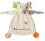 NICI - Schmusetuch Elefant Wunschkind 25x2 / NICI / Spiel