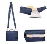 SartoriusSKIN Tasche BASIC Gr. L in Marine-Blau mit Tragegurt & Buchst&uuml;tze von SKIN