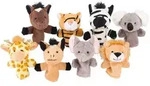 Goki 15125 - Fingerpuppenset Wilde Tiere 8er Set / Gollnest & Kiesel KG / Spiel