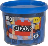 Simba Toys Simba 104114112 - Blox 100 blaue Bausteine