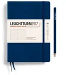 Notizbuch Medium (A5) Hardcover 251 nummerierte Seiten Marine Dotted /...
