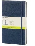 Moleskine Notizbuch Large Size Blanko saphir / Moleskine Germany / Taschenbuch