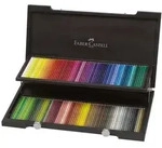 Faber-Castell K&uuml;nstlerfarbstifte Polychromos 120er Set Holzkoffer / Faber-Castell