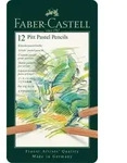 Faber-Castell Farbstifte Pitt Pastel 12er Metalletui / Faber-Castell