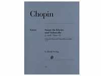 Sonate für Violoncello und Klavier g-moll op. 65: Buch von Klaus Schilde/...