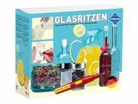 PEBARO Bastelset Glasritzen Glasritz-Geschenk-Set inkl. Gläser