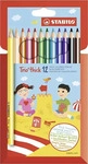 STABILO Buntstifte Trio dick 12er Set