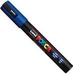 Mitsubishi uni-ball Marker uni POSCA PC-5M dunkelblau