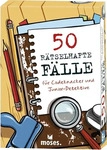 moses. Verlag 50 r&auml;tselhafte F&auml;lle f&uuml;r Codeknacker und Junior-Detektive