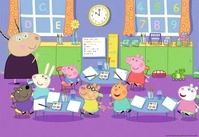 Ravensburger Spieleverlag Peppa in der Schule Puzzle 2 x 24 Teile