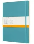 Moleskine Notizbuch Xlarge Liniert Soft Cover Riff Blau / Moleskine Germany GmbH /