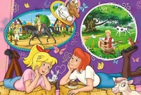 Schmidt Spiele - Freundinnen f&uuml;r immer 150 Teile mit Add-on Slap Snap Band rot /