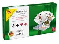 ASS Altenburger Spielkarten - Spielkartenkassette - französisches Bild in