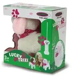 Jamara - RC Pl&uuml;schhund Trixi 27 MHz Weiss/Rosa / JAMARA / Spiel