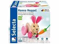 Schmidt Spiele - Selecta - Hanna Hoppel Nachzieh-Hase 13 cm