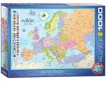 Karte von Europa 1000 Teile / Eurographics s.r.o / Spiel