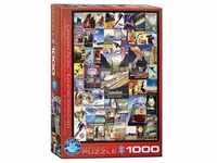 Eurographics 6000-0648 - Eisenbahnabenteuer Puzzle 1.000 Teile