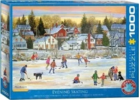 Eurographics Evening Skating by Patricia Bourque