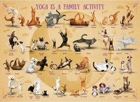 Eurographics 6500-5354 - Yoga ist eine Familienaktivit&auml;t Puzzle 500 Teile