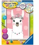 Ravensburger Malen nach Zahlen 28514 - No Drama Lama - Kinder ab 7 Jahren /
