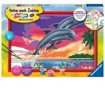 Welt der Delfine Malen nach Zahlen Serie C / Ravensburger Spieleverlag / Spiel