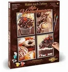 Schipper Malen nach Zahlen - S&uuml;&szlig;e Versuchungen (Quattro) / Noris Spiele GmbH /