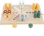 Ludo f&uuml;r 6 Spieler 'Safari' / small foot GmbH & Co. KG / Spiel