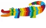 Puzzle Krokodil ABC (Kinderpuzzle) von small foot / small foot / Spiel