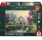 Abendstimmung. Puzzle 3000 Teile von Thomas Kinkade / Schmidt Spiele GmbH / Spiel