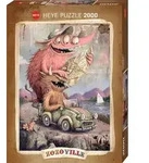 Road Trippin Puzzle 2000 Teile von Zozoville / Heye Puzzle / Spiel