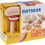 MATADOR 21034 - Maker M034 Baukasten Holz 34 Teile
