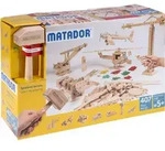 MATADOR 11407 - Explorer E407 Baukasten Holz 407 Teile Konstruktionsbaukasten ab 5