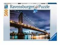 Ravensburger Puzzle 16589 - New York - die Stadt die niemals schläft - 500 Teile