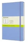 Moleskine Notizbuch Large/A5 Blanko Fester Einband Hortensien Blau / Moleskine