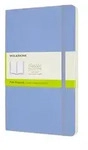 Moleskine Notizbuch Large/A5 Blanko Weicher Einband Hortensien Blau / Moleskine