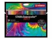 STABILO Aquarell-Buntstifte aquacolor ARTY 36er Set
