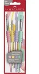 Faber-Castell Pinsel 4er Set Pastell Softgriffst&uuml;ck BK / Faber-Castell GmbH&Co. /