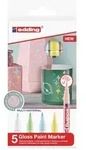 Edding Glanzlackmarker 751 Creative Pastell 1-2mm 5er Set / Edding