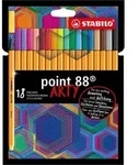 STABILO Fineliner point 88 ARTY 18er Set / Stabilo