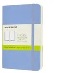 Moleskine Notizbuch Pocket/A6 Blanko Weicher Einband Hortensien Blau / Moleskine