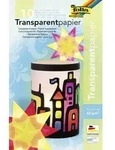 Folia Transparentpapiermappe 42g/m2 185x297cm 10 Blatt farbig sortiert / Folia