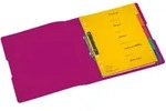 Herlitz Ringbuch PP A4 2 Ringe 25mm opak beere / herlitz