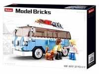 Sluban M38-B0707 - Model Bricks Hippie Bus Bausatz Klemmbausteine
