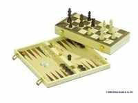Philos - Schach-Backgammon-Dame-Set Feld 40 mm