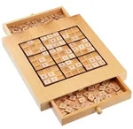 Philos 3139 - Sudoku Kassette aus Holz / Philos / Spiel