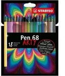 STABILO Filzstifte Pen 68 ARTY 18er Set / Stabilo