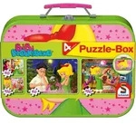 Bibi Blocksberg. Puzzle-Box 2 x 60 2 x 100 Teile / Schmidt Spiele GmbH / Spiel