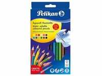 Pelikan 700672 - Aquarell Buntstifte Standard 12 Stifte