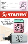 STABILO Marker BOSS MINI Pastellove Rouge/T&uuml;rkis/Minzgr&uuml;n 2.0 3er Set